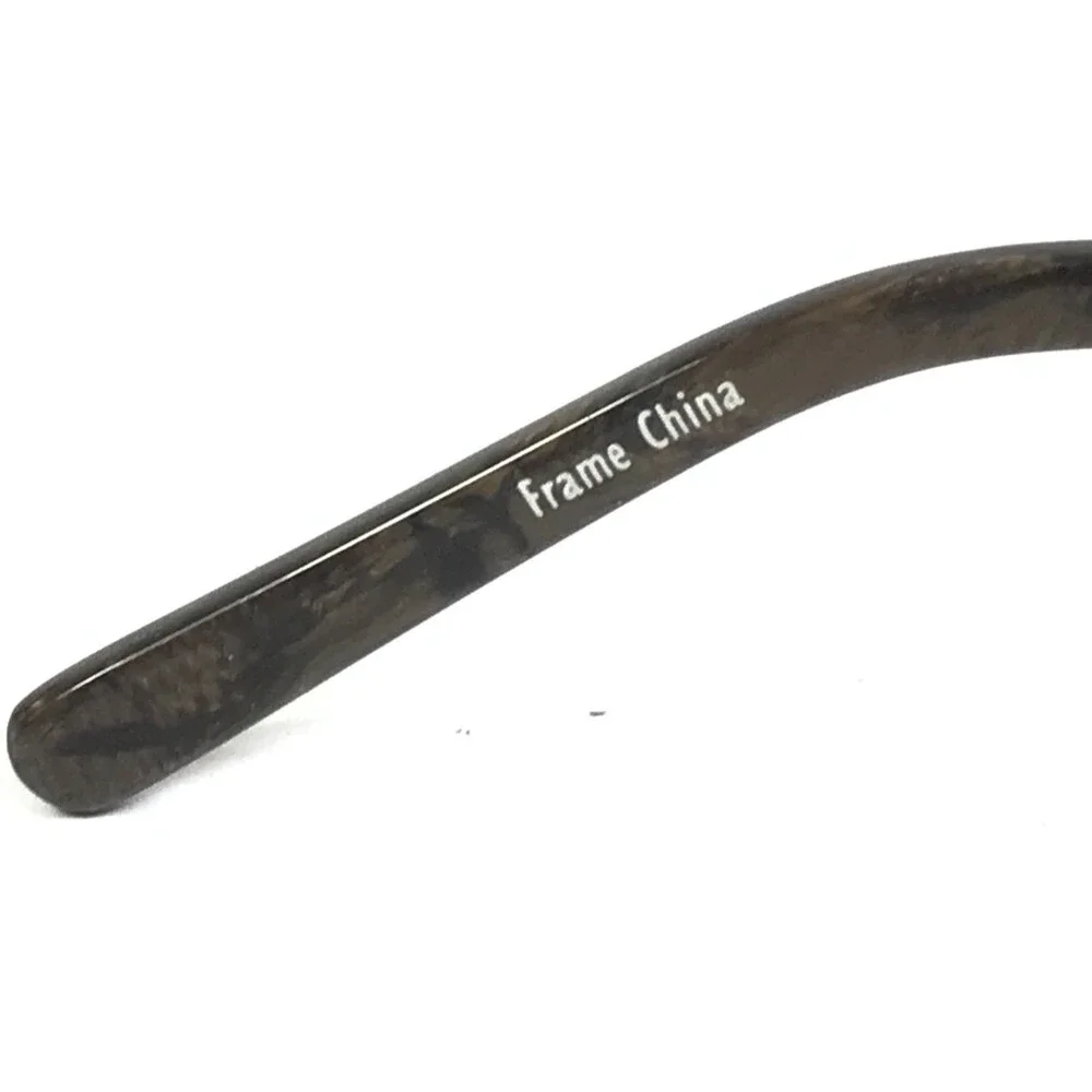 Clear Vision Eyeglasses Frames CORA BROWN Cat Eye Half Rim 53-17-135